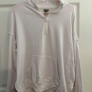 Aerie Quarter Zip Up Pullover Sweatshirt